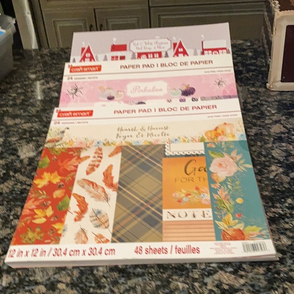 CRAFT SMART PAPER PAD SET OF 3 NWT